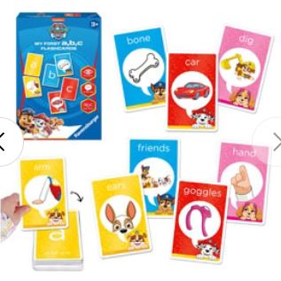 Ravensburger Paw Patrol First Flashcards Game
