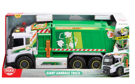 Dickie Toys Volvo Giant Garbage Truck With Lights & Sounds