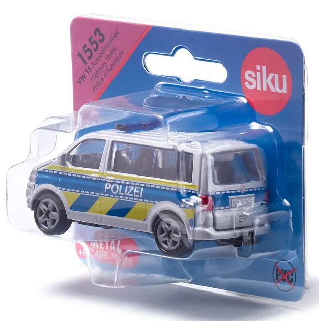 Siku Vw T5 Highway Patrol Van   1553