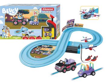 Carrera First Battery Set -bluey & Bingo Slot Car Set