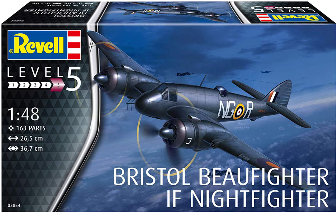 Revell Bristol Beaufighter If Nightfighter 1.48 Scale Kit