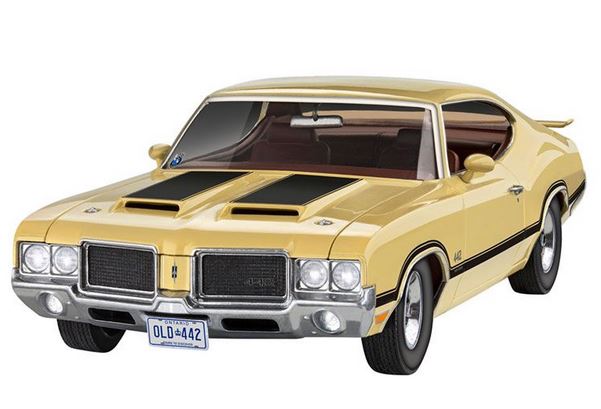Revell 1.25 Sc 71 Oldsmobile 442 Coup Plastic Model Kit