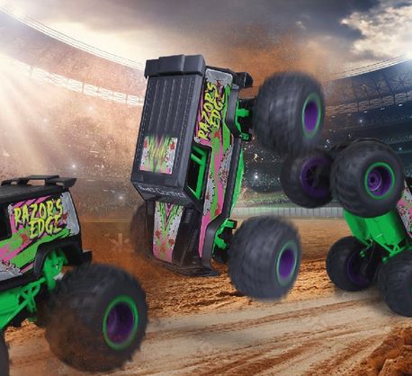 Revell Rc Monster Truck Razor's Edge 2.4ghz 1.16 Sc With 3 Speed Levels