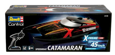 Revell Catamaran Speedboat Rc 2.4 Ghz Usb Charged Ages:14 Years+