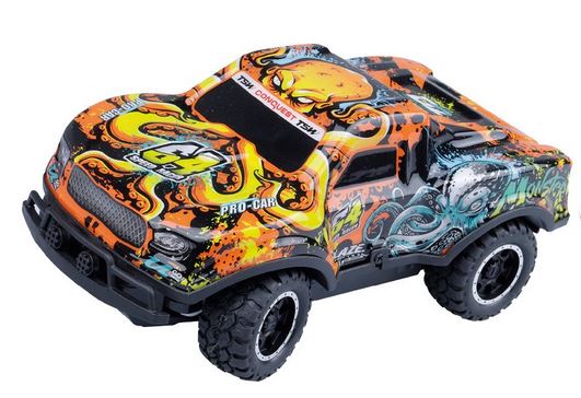 Revell Rc 2.4ghz Ghost Driver Car With Glow In The Dark Art Work