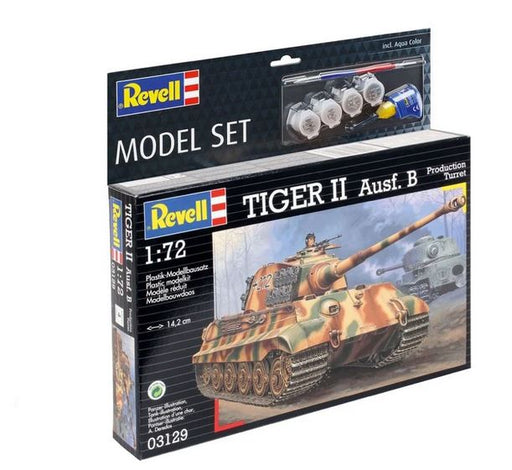 Revell 1/72 Sc Tiger 11 Ausf.b Production Turret Model Kit