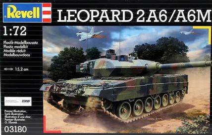 Revell 1/72 Sc Leopard 2a6/a6m Model Starter Kit Set