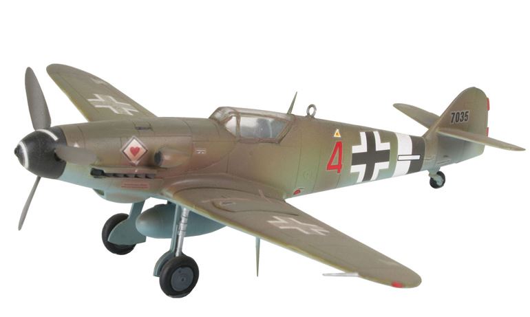 Revell Messerschmitt Bf 109 G-10 1.72 Sc Model Kit W/ Paints/brush/glue