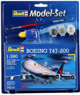 Revell 1/72 Sc  Boeing 747-200 Model Starter Set