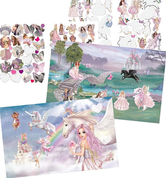 Top Model Violet Horses Stickerworld  Book