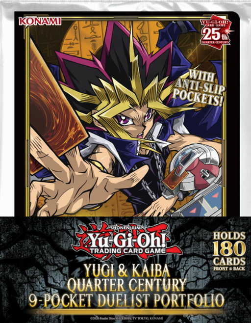 Yu-gi-oh! Yugi & Kaiba Quarter Century 9- Pocket Duelis Portfolio