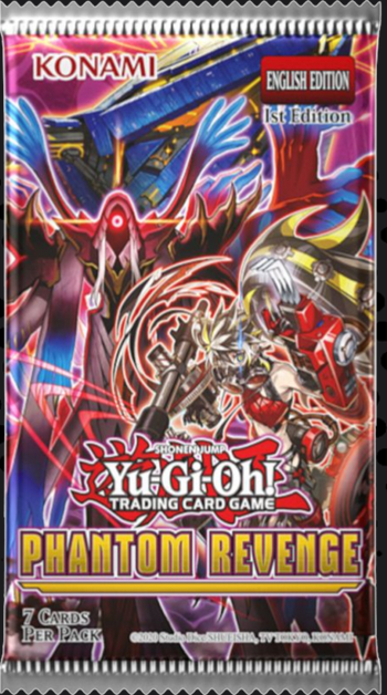 Yu-gioh Phantom Revenge 7 Card Booster Pack