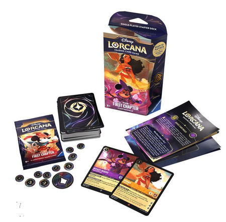 Disney Lorcana Trading Card Game The First Chapter Starter Deck Amber - Amethyst