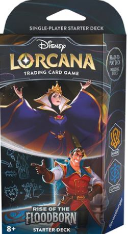 Disney Lorcana Series 2 Rise Of The Floodborn Starter Deck