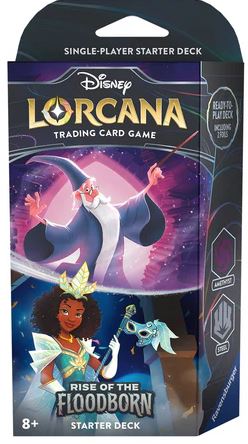 Disney Lorcana Series 2 Starter Deck Rise Of The Floodborn Amethyst