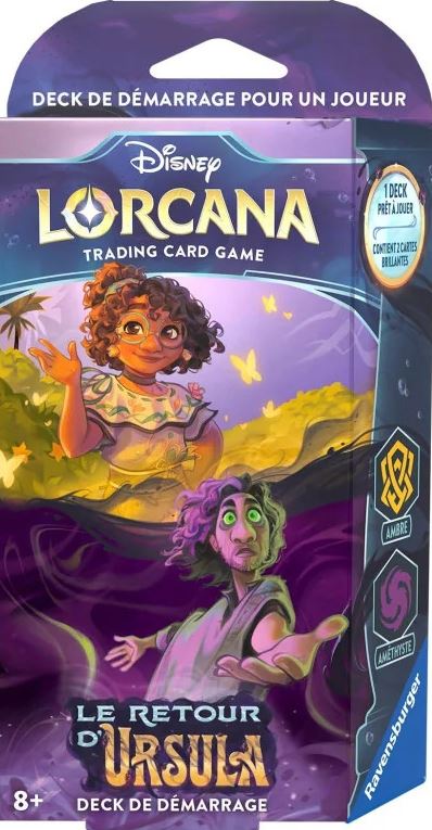 Disney Lorcana Ursula's Return Starter Deck Amber / Amethyst