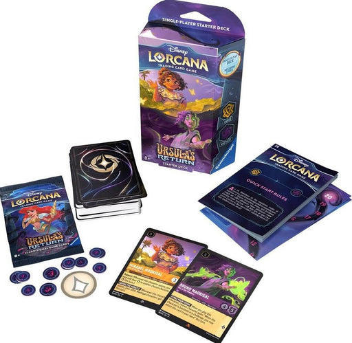 Disney Lorcana Ursula's Return Starter Deck Amber / Amethyst