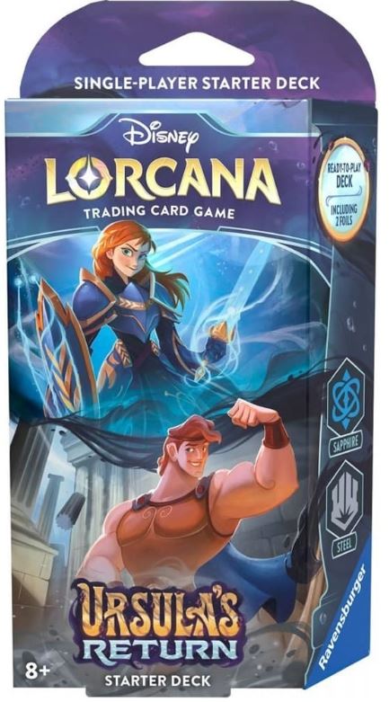 Disney Lorcana Ursula's Return Starter Deck Sapphire / Steel