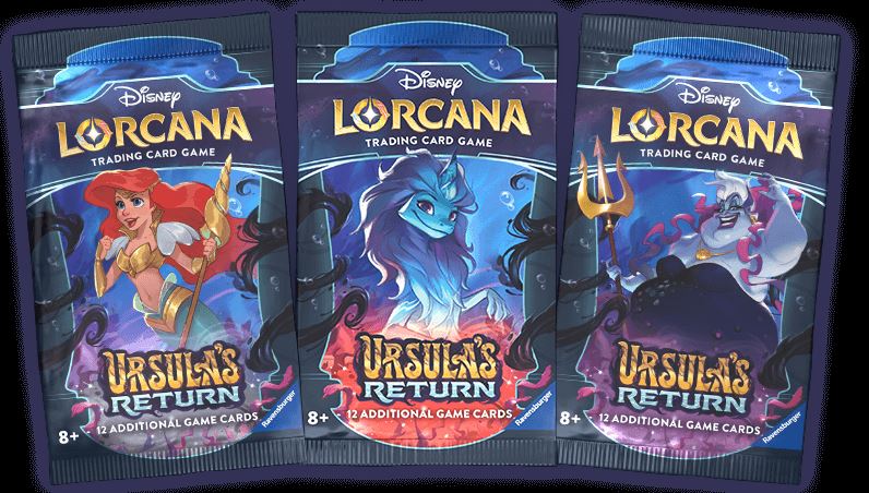 Disney Lorcana Usula's Return 12 Card Booster Pack