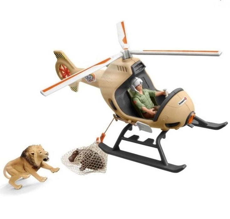 Schleich Wild Life Animal Rescue Chopper