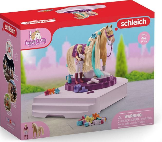 Schleich Horse Club Horse Grooming Station Sc42617