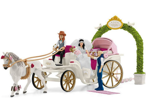 Schleich Just Married Wedding Carriage With Horse And Figures Sc42641