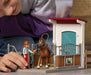 Schleich Hannah & Cayenne Horse Box Set Sc42710