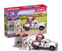 Schleich Mobile Vet With Trailer Sc42704