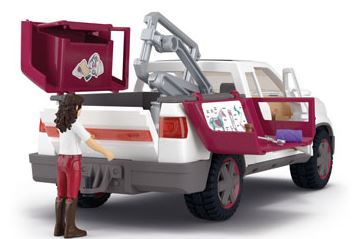 Schleich Mobile Vet With Trailer Sc42704
