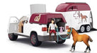 Schleich Mobile Vet With Trailer Sc42704
