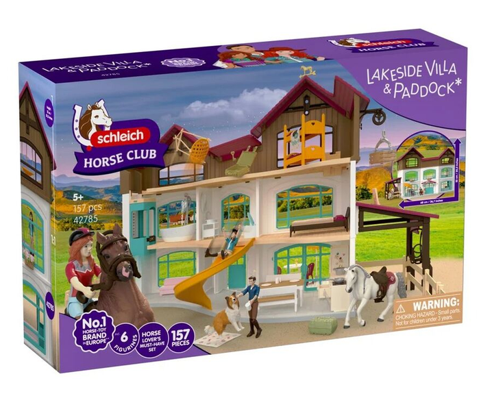 Schleich Lakeside Villa & Paddock  Playset Sc42785