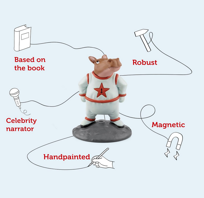 Tonies David Walliams Hilarious Adventures Audio Character