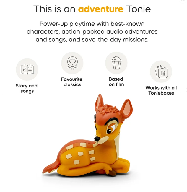 Tonies Disney - Bambi Tonies Audio Character