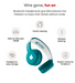 Tonies S2 Bluetooth Headphones Tropical Teal 