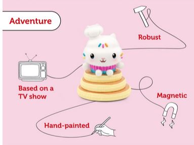 Tonies Gabby Dollhouse Cakey Cat Tonie Audio Character