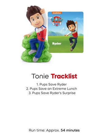 Tonies Paw Patrol - Ryder Audio Character