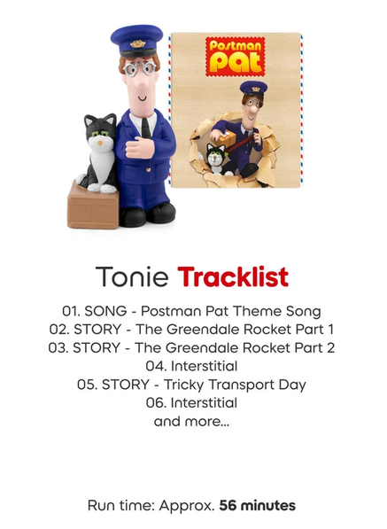 Tonies - Postman Pat & Jess The Cat Tonies Audio Character