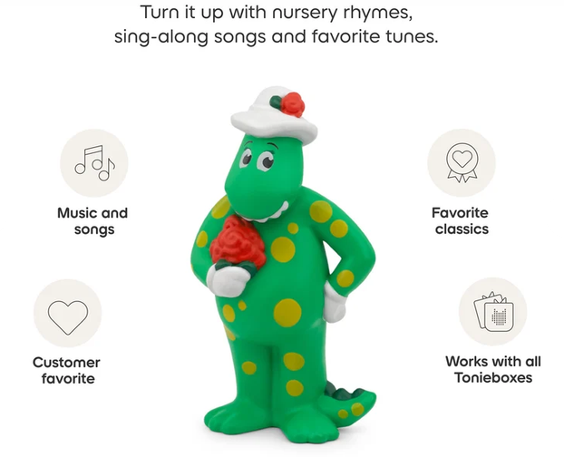 Tonies Wiggles - Dorothy The Dinosaur Tonies Audio Character