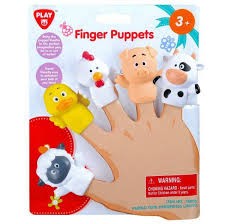 Playgo Farm Finger Puppets