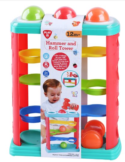 Playgo Hammer And Roll Tower