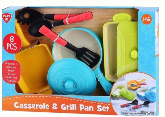 Playgo My First Casserole & Grill Pan Set
