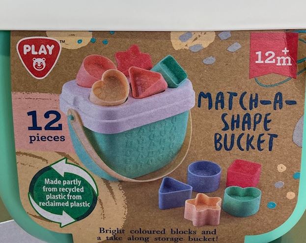 Playgo Match A Shape Bucket — ToyWauchope