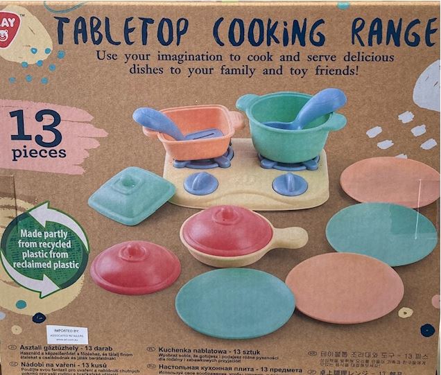 Playgo Tabletop Cooking Range 13 Piece Set