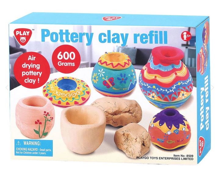 Playgo Pottery Clay Refill 600g