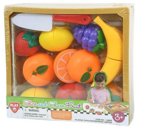 Playgo Slice And Share Fruit 11pcs