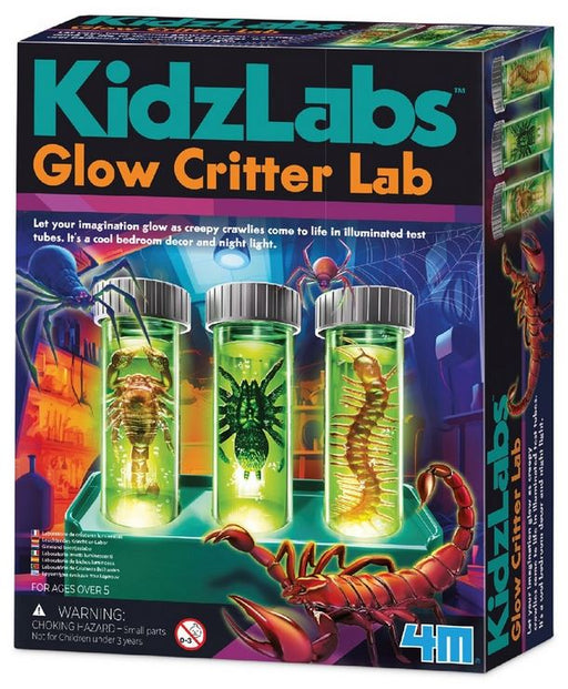 Kidzlabs Glow Critter Lab Science Kit