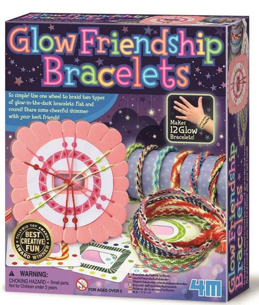 Glow Friends Friendship Bracelets Making Craft Kit