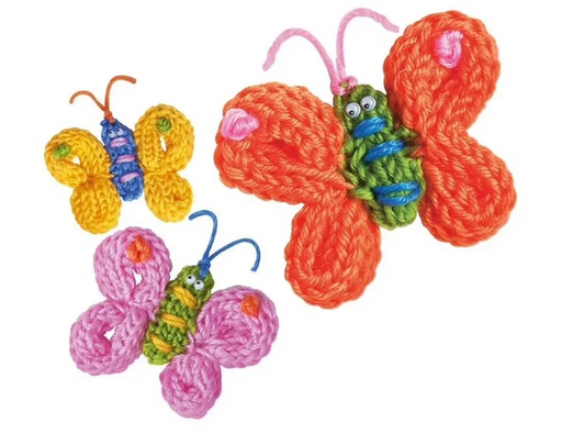 4m - French Knit Butterfly Kit
