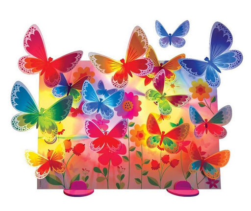 Kidz Maker Glow 3d Butterfly Canvas