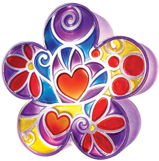 Kidz Maker Colour Lit Flower Lamp